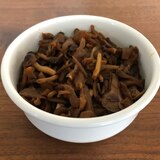 簡単！冷凍舞茸と冷凍しめじの甘辛煮(なめたけ風)